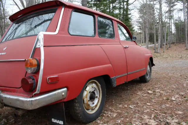 1972 saab 95 wagon (low reserve)