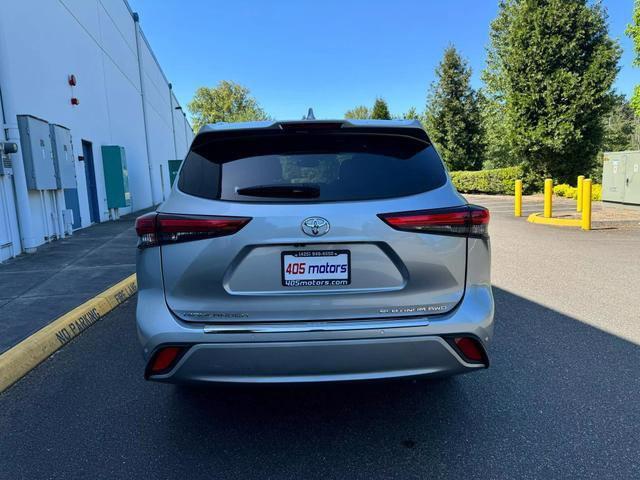 2020 toyota highlander platinum