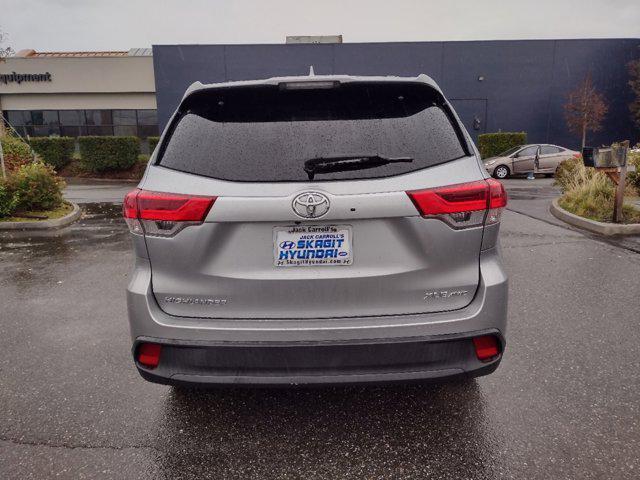 2018 toyota highlander xle
