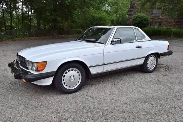 1986 mercedes-benz 560-class 560 sl 2dr convertible automatic 4-speed rwd v8