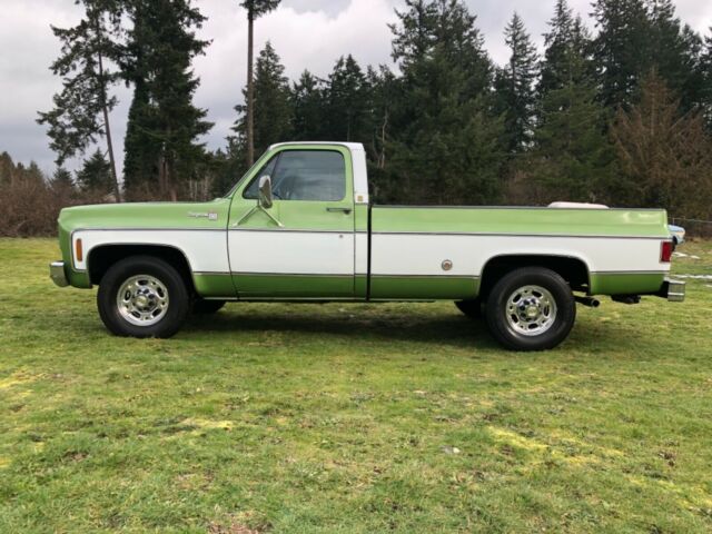 1975 gmc 2500 cheyenne 350 77k original miles clean stock no reserve solid