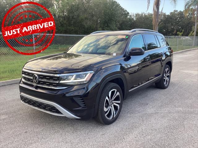 2021 volkswagen atlas 3.6l sel premium