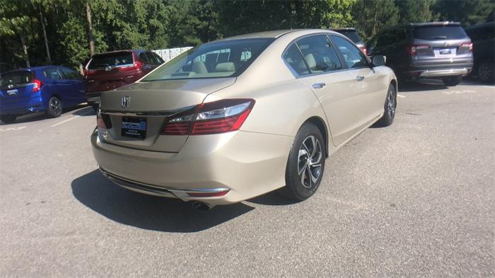 certified 2016 honda accord lx sedan lexington, sc 29072 for sale in lexington, south carolina