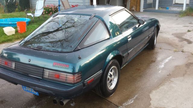 1984 mazda rx-7 odo. 360,000