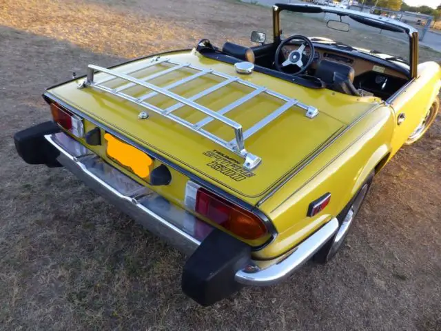 1978 triumph spitfire, spit 1500 with overdrive, very original car