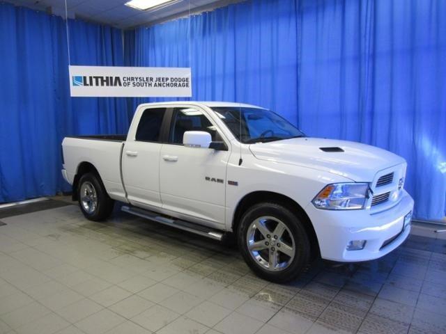 2010 dodge ram 1500 4x4 laramie 4dr quad cab 6.3 ft. sb pickup for sale in anchorage, alaska