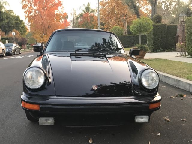 79 porsche 911 sc, coupe, black on black, all original ca car, sunroof, powerful