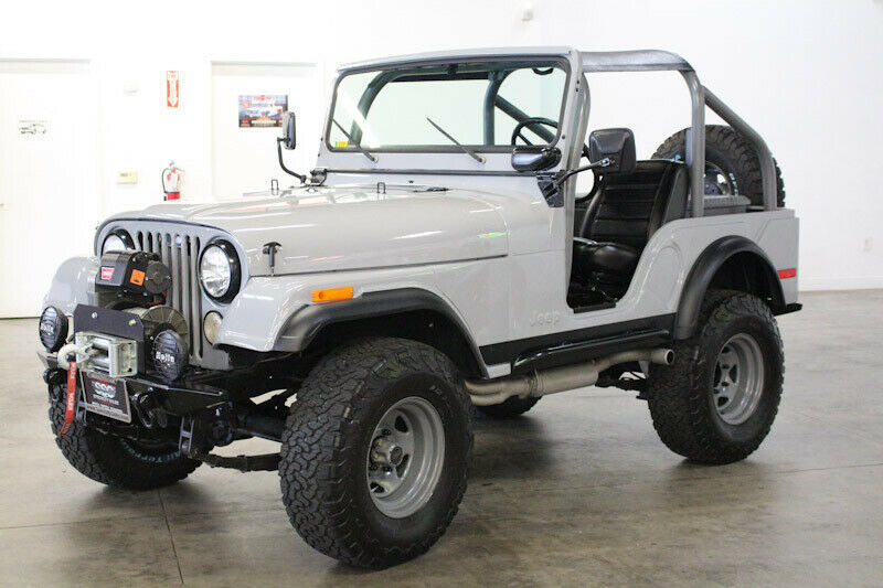 1974 jeep cj5 91849 miles gray convertible