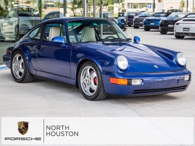 1991 porsche 911 carrera 2 coupe 74452 miles cobalt blue