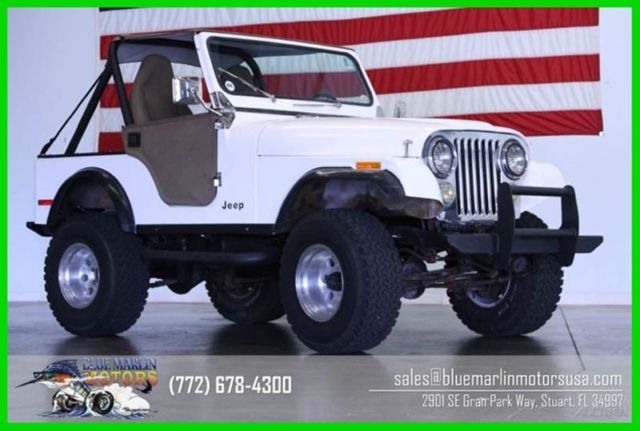 1981 base 2dr 4wd suv used manual