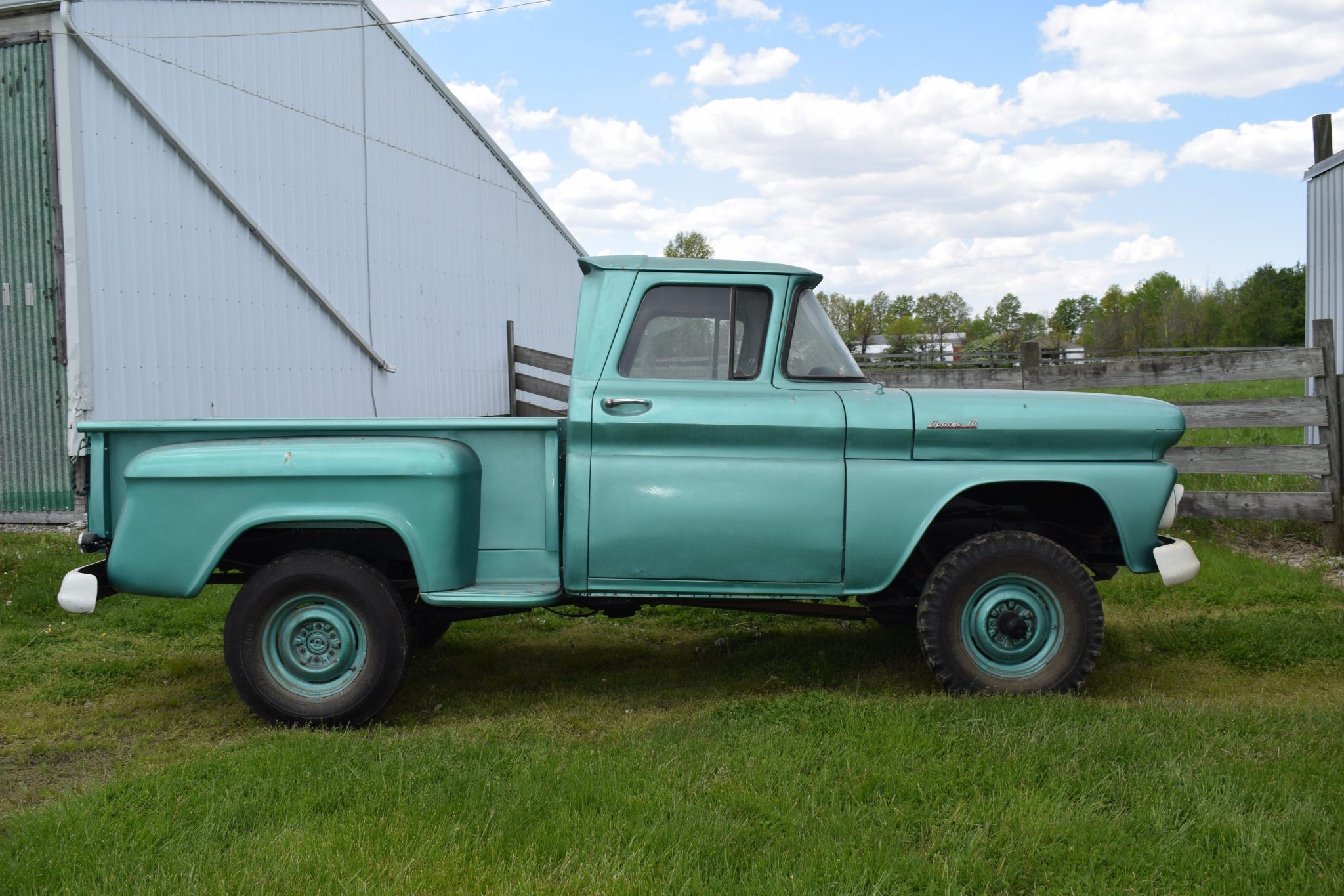 1961 chevrolet apache k10 stepside 4×4