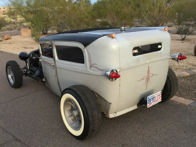 1929 ford model a tudor sedan rat rod