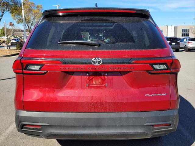 2024 toyota grand highlander platinum