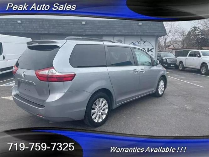 2015 toyota sienna le minivan 4d in colorado springs, colorado