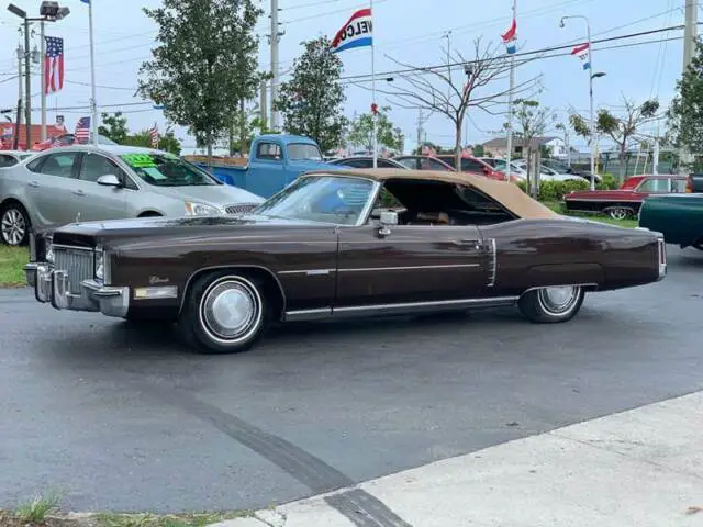1972 cadillac eldorado convertible antique classic muscle hot rod clean wow fl