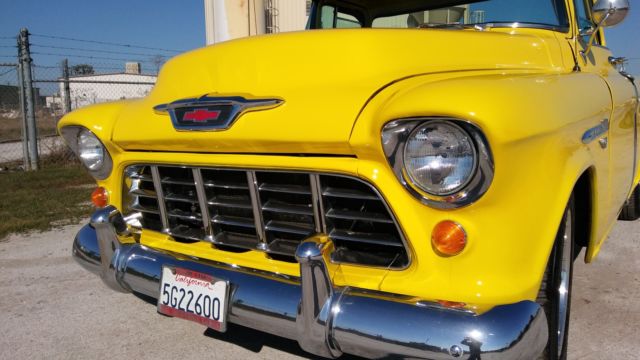 1955 chevy truck 3100 cameo delux big window cab patina shoptruck 1956 1957
