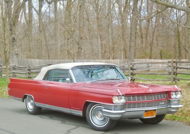 cadillac1964 eldorado biarritz convertible. 66k miles, orig leather a/c loaded