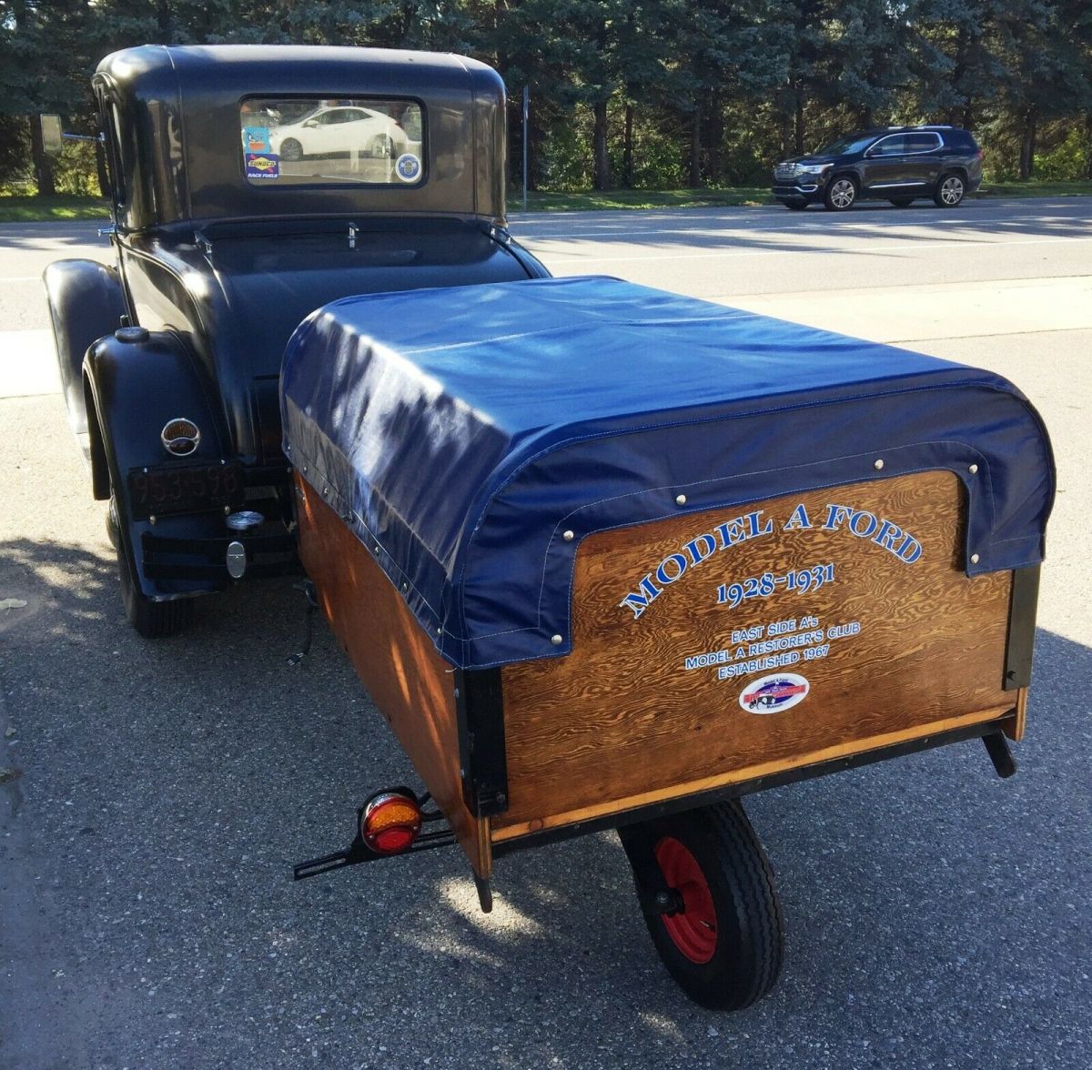 vintage allstate trailer specifically for model a ford car