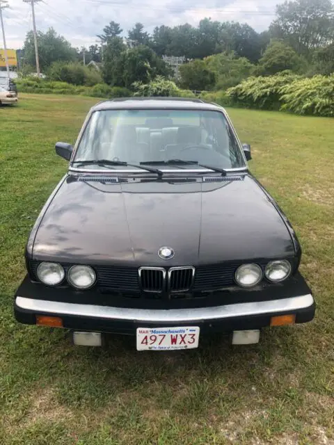 1985 bmw 535i base 3.5l 5 speed one owner nr no reserve