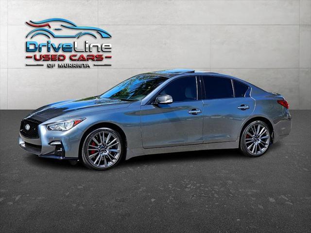 2023 infiniti q50 3.0t red sport 400