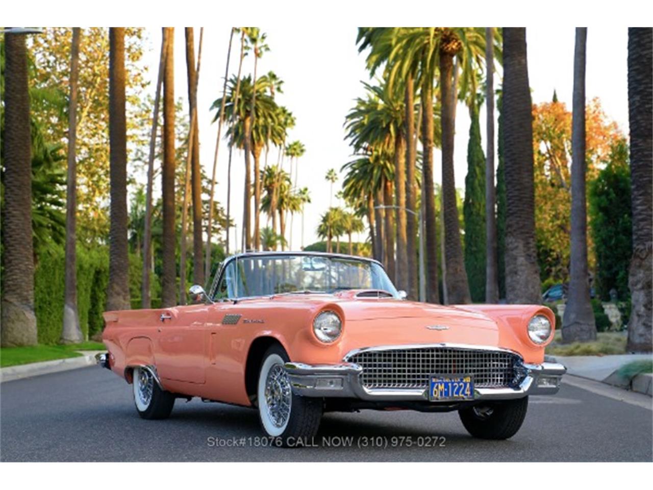 for sale: 1957 ford thunderbird in beverly hills, california for sale in beverly hills, ca