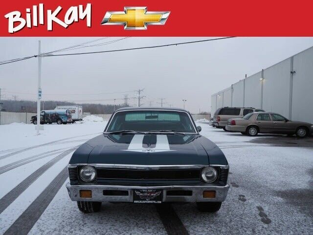 1971 chevrolet nova 2 door post 99123 miles dark blue coupe other automatic