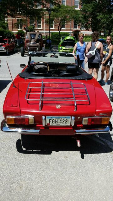 1978 fiat spider 124 convertable