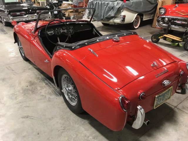 1960 triumph tr-3a tr3 tr3a