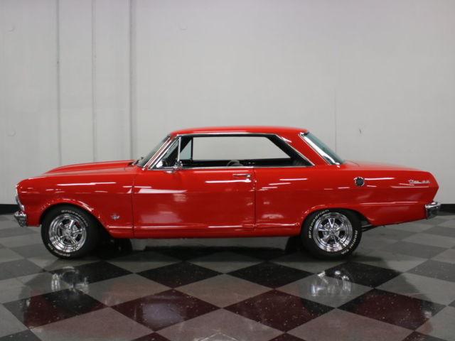 very clean & straight nova! 350 v8, auto, power steering, cold a/c, great paint!