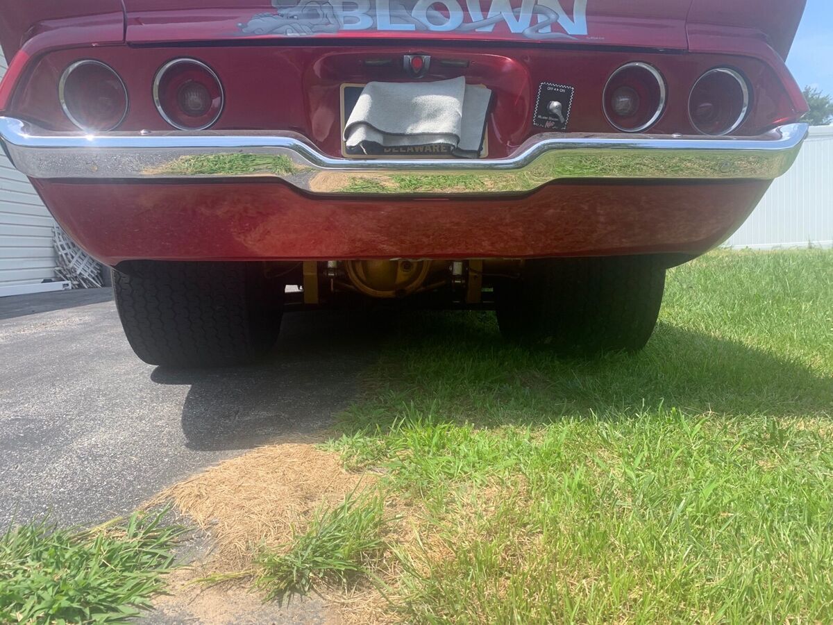 1970 chevrolet camaro sportscar red rwd automatic coupe