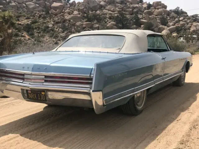 1965 buick electra 225 convertible a/c rust free california car