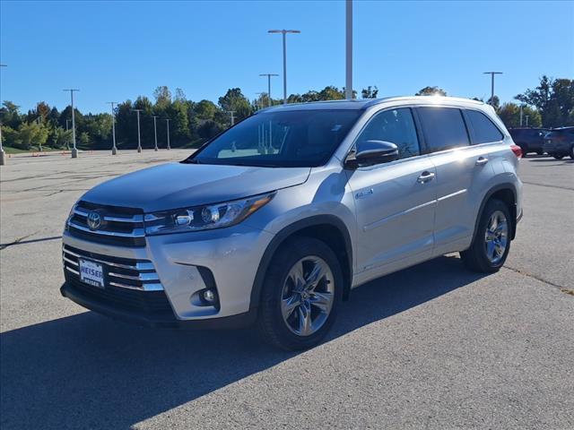 2019 toyota highlander hybrid platinum