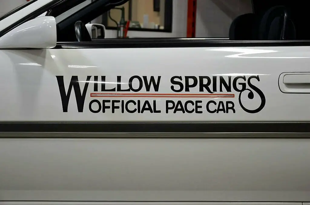 1989 mark iii toyota supra turbo official willow springs pace car beats rx 7 wrx