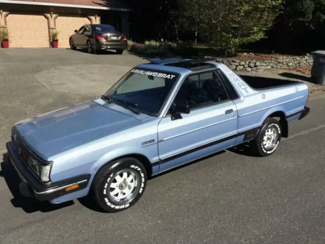 83 subaru brat gl t-top 4wd 4x4 automatic 90k miles a/c survivor pick up truck