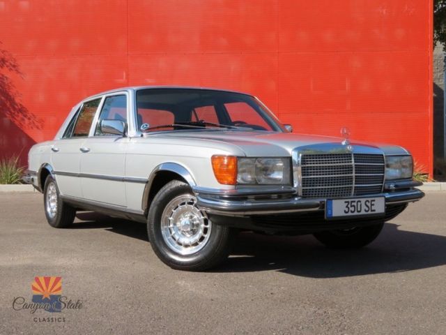 1979 mercedes 350se sedan, 3.5l v8, 4-spd man, euro spec, new clutch and chain