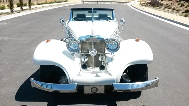 1935 mercedes benz 500k roadster, v8 automatic, leather, ps, pw, pb, no reserve