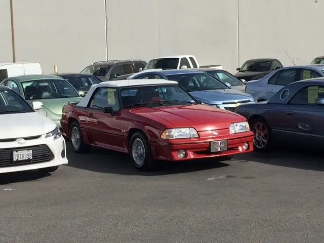 1989 ford mustang 5.0 gt convertible