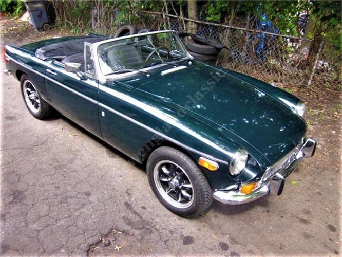 1976 mg mgb in stratford, connecticut