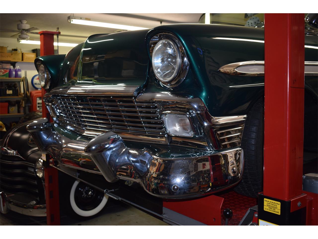 chevrolet bel air forest green/silver