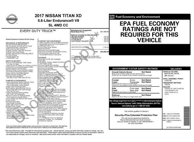 2017 nissan titan xd sl