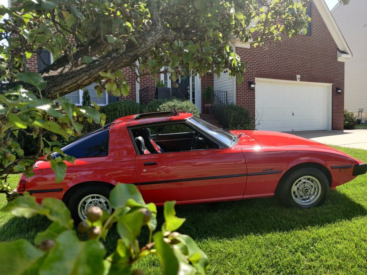 1979 mazda rx-7 sportscar red rwd manual gs