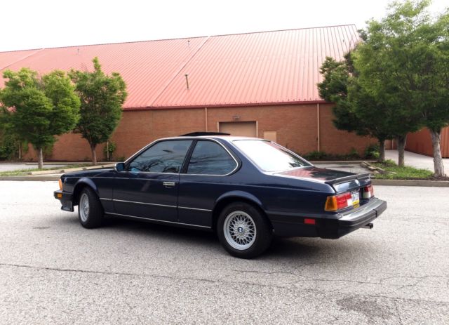1987 bmw 635csi 635 6-series coupe