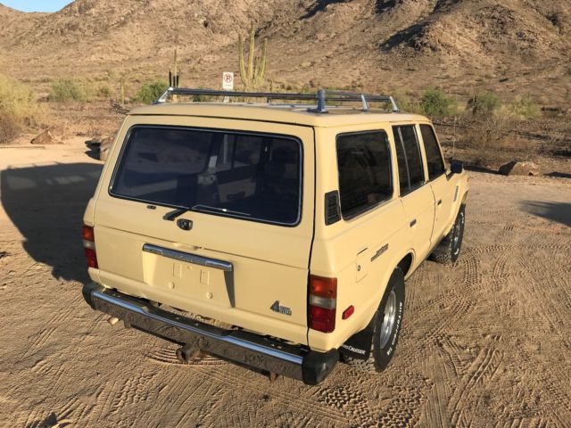 1983 toyota land cruiser fj60 light restoration with 161k miles