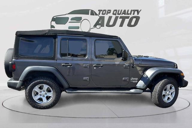 2018 jeep wrangler unlimited sport s