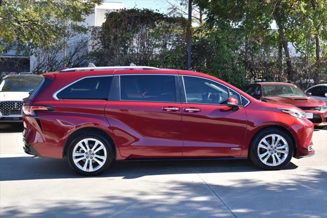 2021 toyota sienna platinum 7 passenger