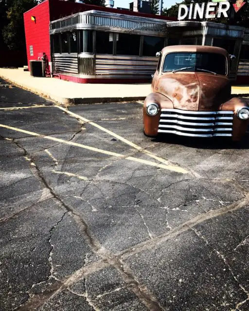 1947 chevy 3100 pickup truck - rat rod hot rod - lowered low- 383 stroker
