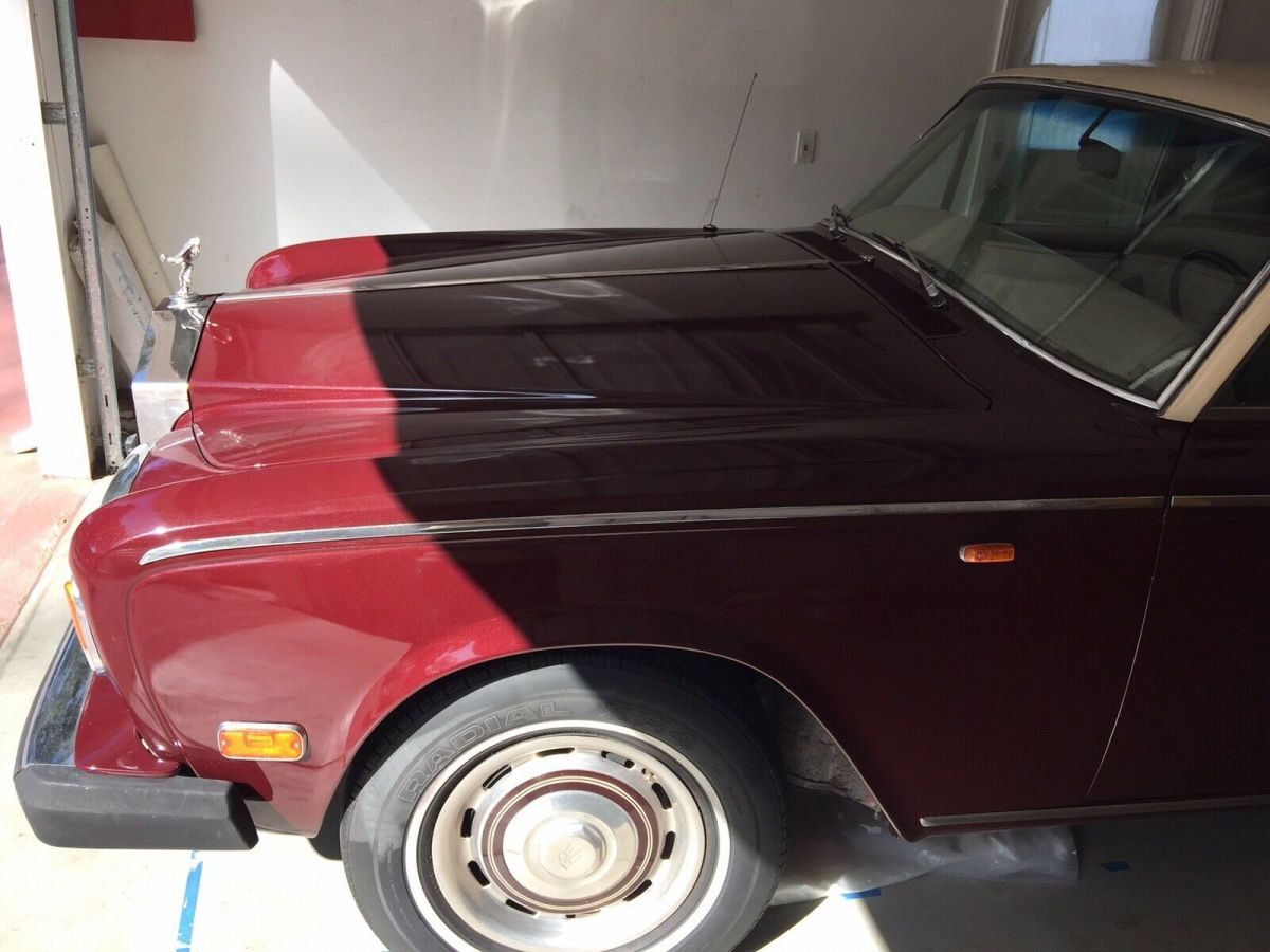1976 rolls-royce silver wraith sedan red rwd automatic long wheel base