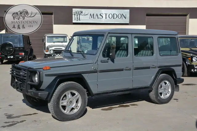 1987 gray g-wagon g-class 4x4 4 door long wheel base