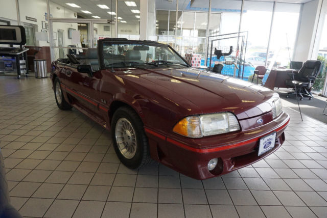 ford mustang gt convertible fox body