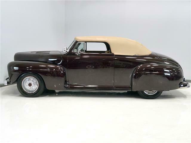 1947 ford custom convertible coupe 8277 miles burgundy 302 cubic inch v8 3-spe